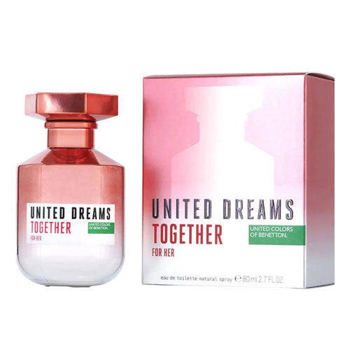 BENETTON UNITED DREAM  TOGETHER HER 2.7 OZ EDT SP