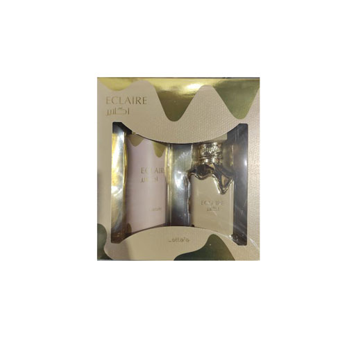 SET LATTAFA ECLAIRE WOMEN (2 PC ) 3.4 OZ EDP / 6.8 OZ BODY SPRAY