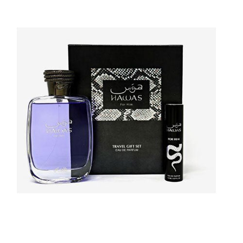 SET RASASI HAWAS MEN ( 2 PC) 3.38 OZ EDP SP /0.27 OZ EDP SP